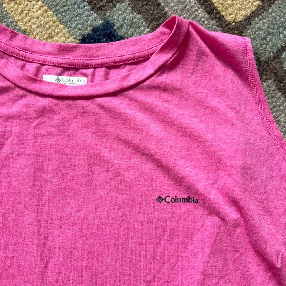 Columbia Hike Tank - Women's Plus - Pink - 2X - Picture 2 of 4